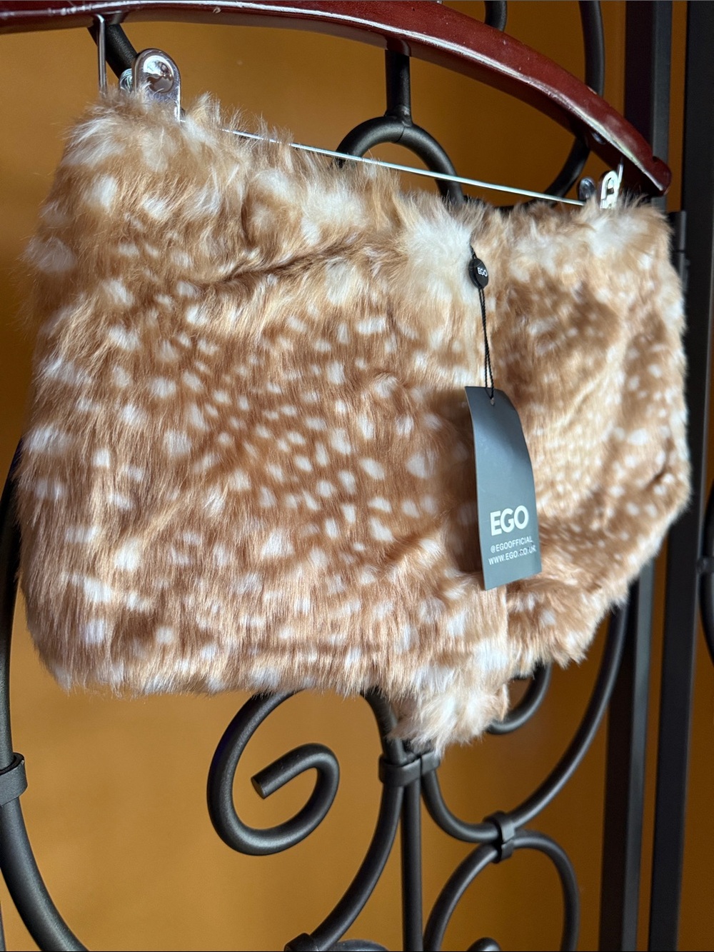 EGO Bambi Faux Fur Shorts - Picture 3 of 12